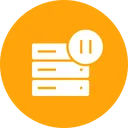 Free Datenbank Server Rack Icon