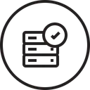 Free Datenbank Server Rack Symbol