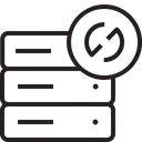 Free Datenbank Server Rack Symbol