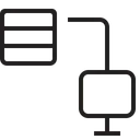 Free Datenbank Speicher Daten Symbol