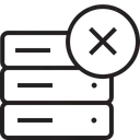 Free Datenbank Server Rack Symbol