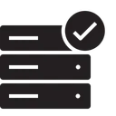 Free Datenbank Server Rack Symbol