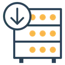 Free Datenbank Hosting Server Symbol