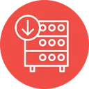 Free Datenbank Hosting Server Icon