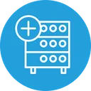 Free Datenbank Hosting Server Icon