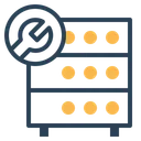 Free Datenbank Hosting Server Symbol