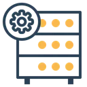 Free Datenbank Hosting Server Symbol