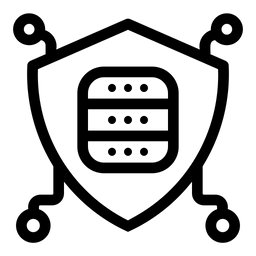 Free Datenbankschutz  Symbol