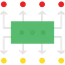 Free Datenfluss Datenplanung Planung Symbol