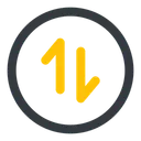 Free Datenverbrauch  Symbol