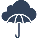 Free Cloud Computing Cloud Netzwerk Dach Symbol