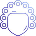 Free Dauerwelle Lockenwickler Lockiges Haar Symbol