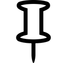 Free Reisszwecke Symbol