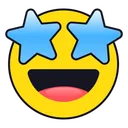 Free Dazzled Emoji Emotion Icon