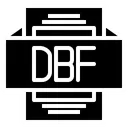Free Dbf File Type Icon