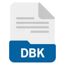 Free Dbk file  Icon
