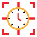 Free Time Schedule Clock Icon