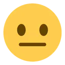 Free Deadpan Face Neutral Icon
