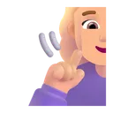 Free Deaf Color Medium Light Icon