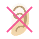 Free Deaf Ear Icon