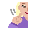 Free Deaf Flat Medium Light Icon