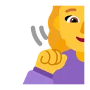 Free Deaf Flat Default Icon