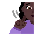 Free Deaf Flat Dark Icon