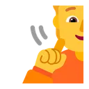 Free Deaf Flat Default Icon