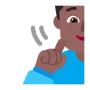 Free Deaf Flat Medium Dark Icon