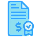 Free Deal Agreement Document Icon