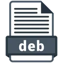 Free Deb File Formats Icon