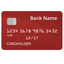 Free Debit Chip Bank Icon