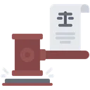 Free Decision Judge Gavel Icon