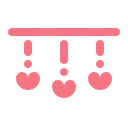 Free Amor Decoracao Pendurado Ícone