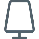 Free Furniture Line Decorative Lamp Icône