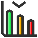 Free Decrease Chart  Icon