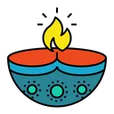 Free Deepak Diya Divaa Icon