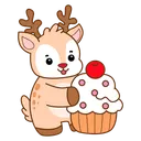 Free Deer Food  Icon