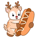 Free Deer Food  Icon
