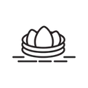 Free Dekoratives Ei Ostern Eier Symbol