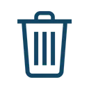 Free Delete Garbage Trash Icon