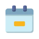 Free Delete Calendar  Icon