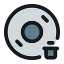 Free Delete Disc  Icon