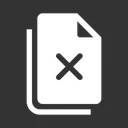 Free Delete Document Remove File Delete File Icon