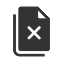 Free Delete Document Remove File Delete File Icon