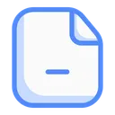 Free Delete File File Remove File Icon