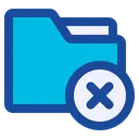 Free Delete Folder  Icon