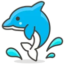 Free Delfin Mar Criatura Icono