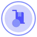 Free Delivery Transportation Courier Icon