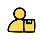 Free Delivery Courier Delivery Man Courier Icon